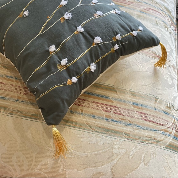Handmade Embroidered Pillow - Picture 8 of 10